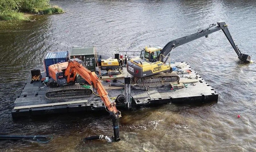 Transportable Barges / Modular Pontoon Sections
