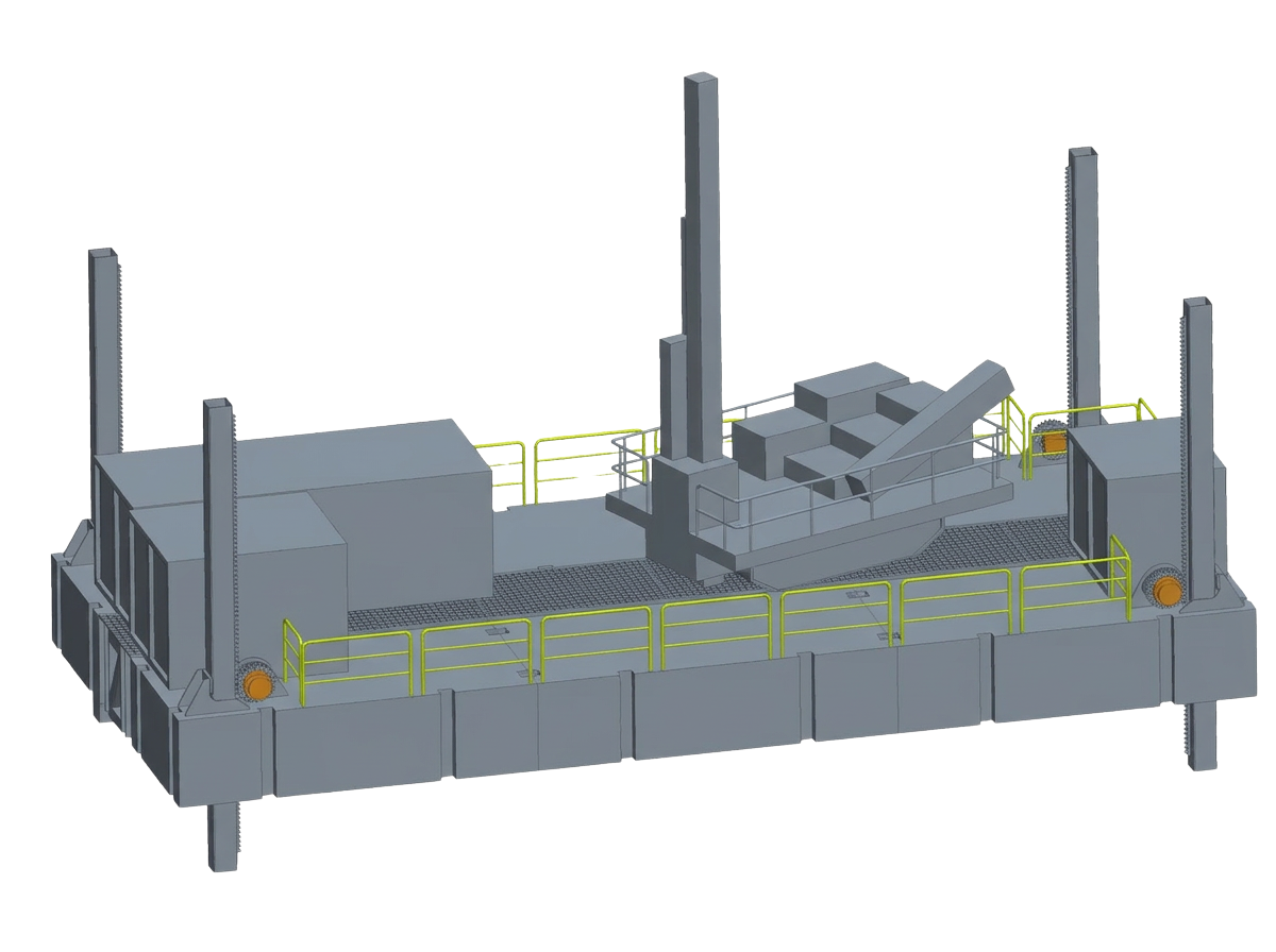 JU-188 - Mid-size jack-up barge