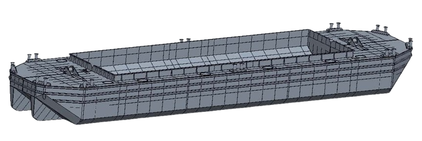 SHP-250 - Split Hopper Barge