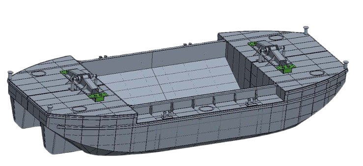 SHP-50 - Split Hopper Barge